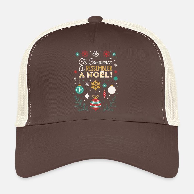 Ça Commence À Ressembler Noël Casquette trucker 