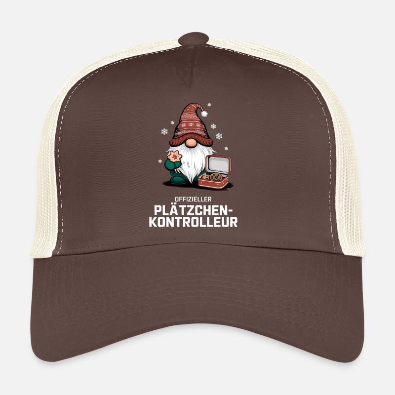 Offizieller Plätzchenkontrolleur Gnom Trucker Cap