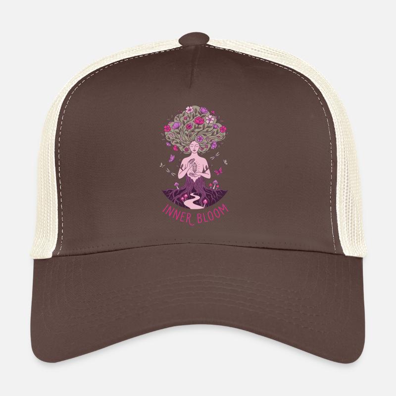 Inner Bloom – Zen-Blumen-Meditation Trucker Cap