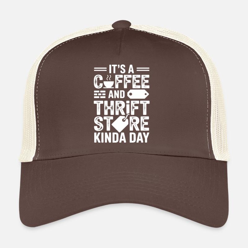 Coffee Thrift Store Vibe Trucker Cap