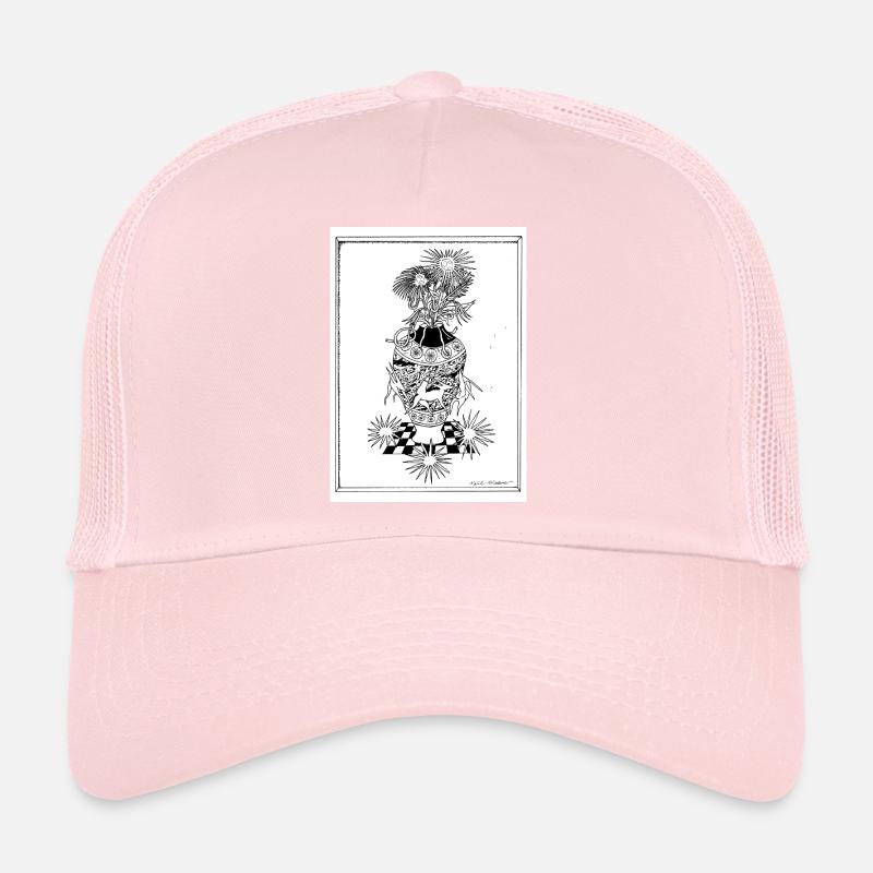 Flower_vase Casquette trucker 