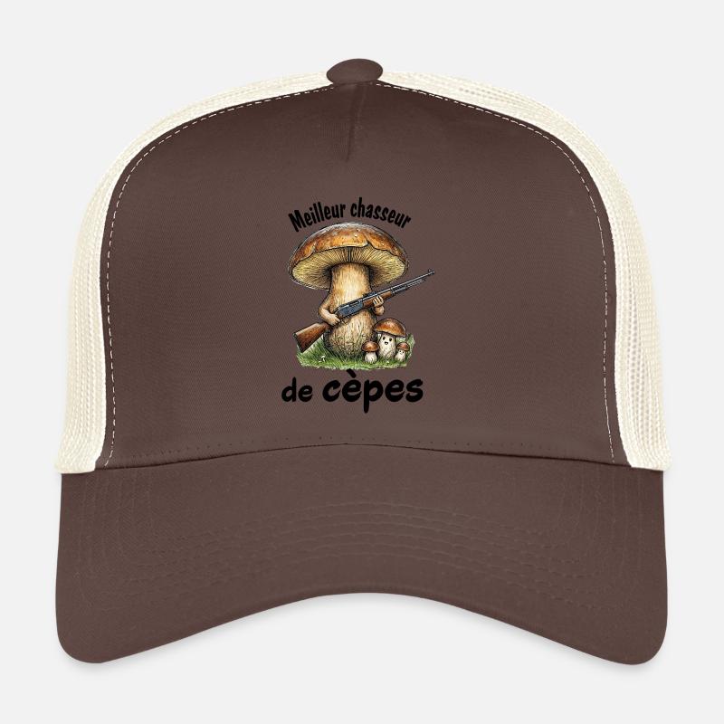 Meilleur chasseur de cèpes Casquette trucker 