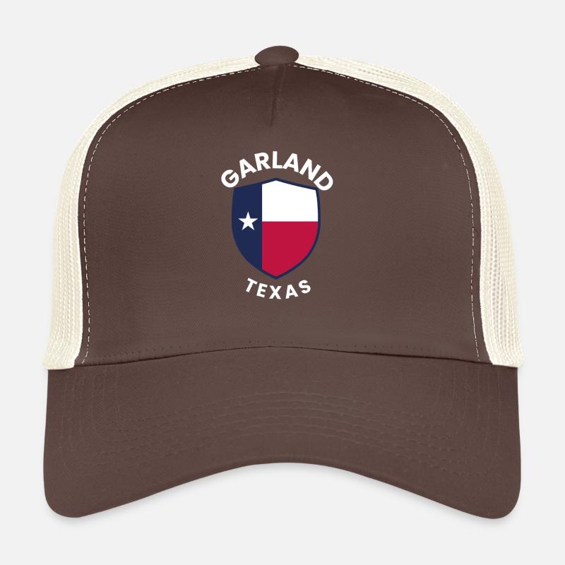 Garland Texas Shield Logo Trucker Cap