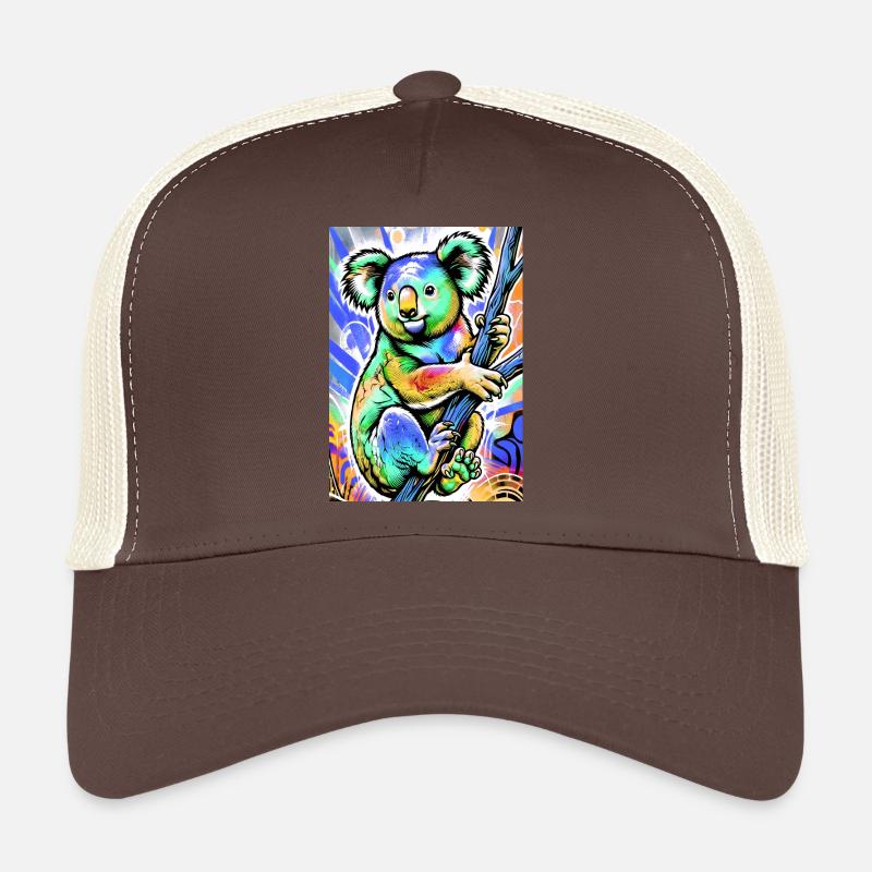 Koala - Trucker Cap - brown/beige