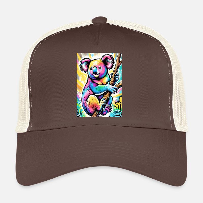 Koala - Trucker Cap - brown/beige