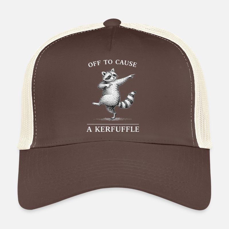 Kerfuffle Waschbär Tanz Trucker Cap