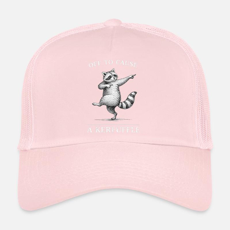 Kerfuffle Raccoon Dance Trucker Cap