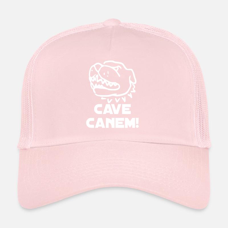 Cave Canem! chien de garde de l'attention! Casquette trucker 