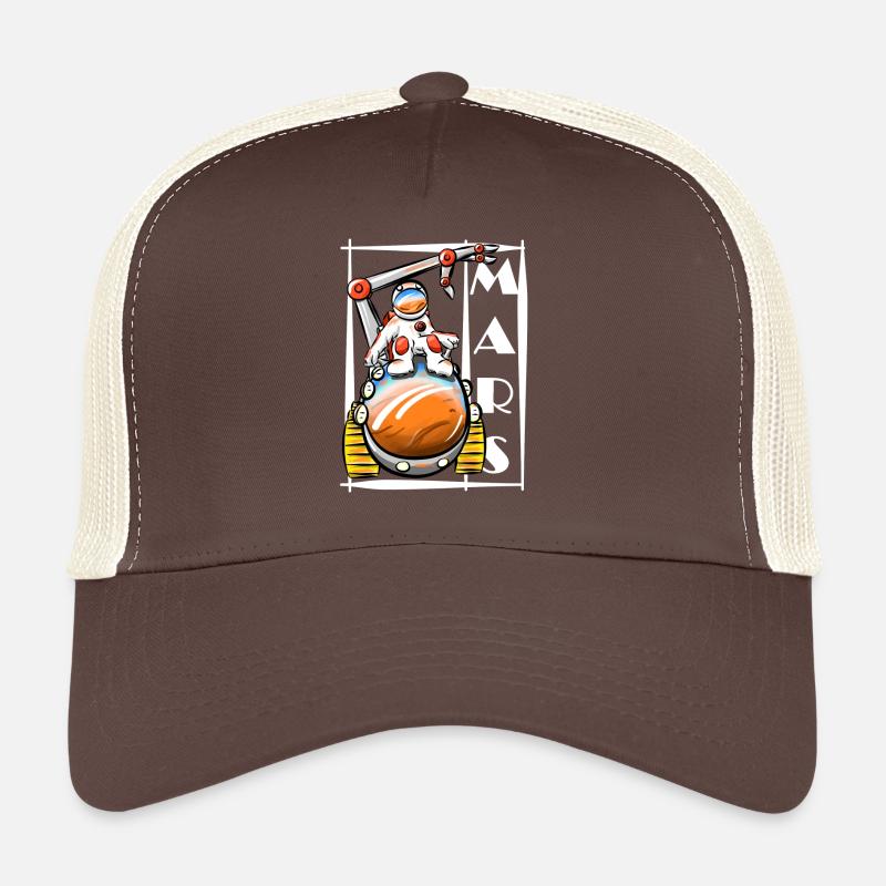 Mars - Trucker Cap - Braun/Beige