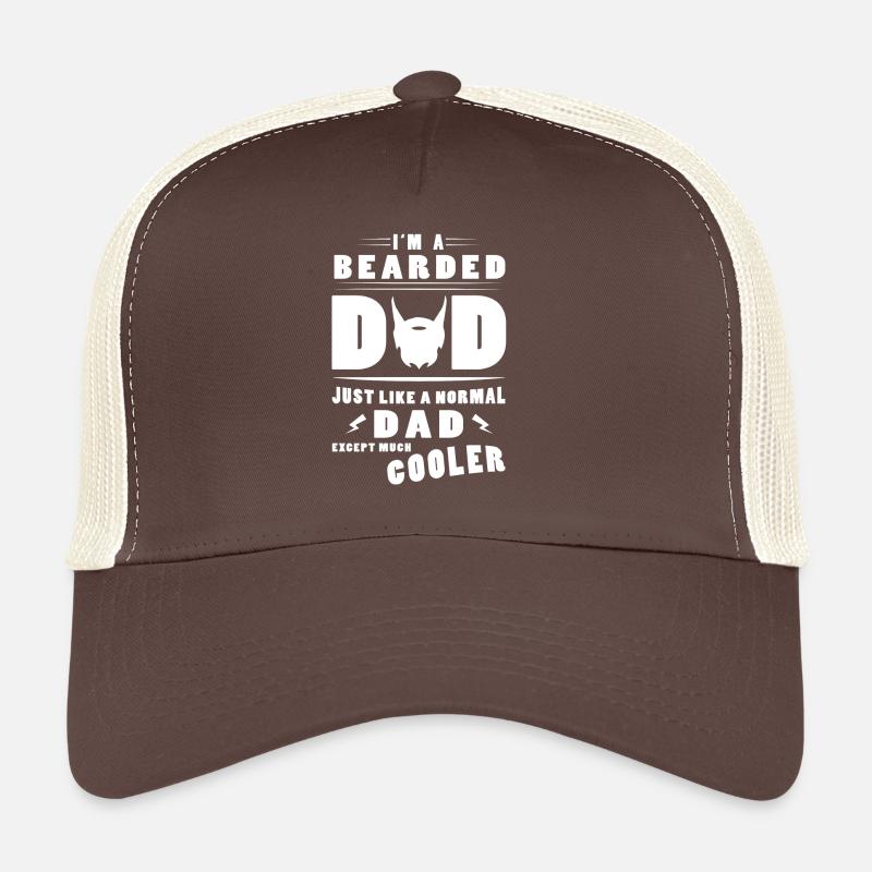 Dans le DAD A Bearded Casquette trucker 