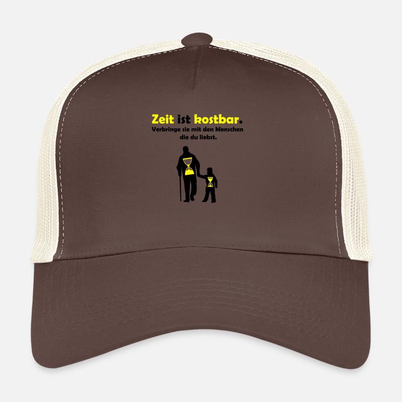 Time is precious Trucker Cap