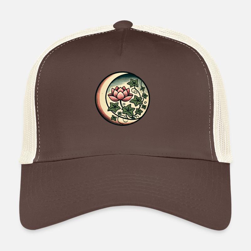 Fleur de lotus Casquette trucker 