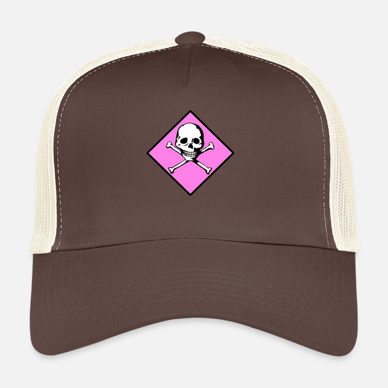 Schädel und Knochen Trucker Cap