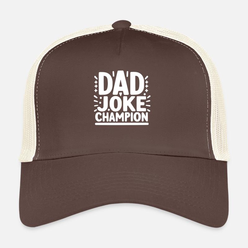 Champion de la blague de papa Casquette trucker 