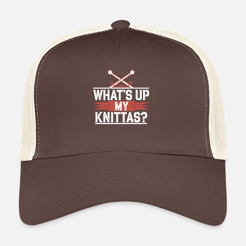 Strickfreunde mit Humor und Stil Trucker Cap