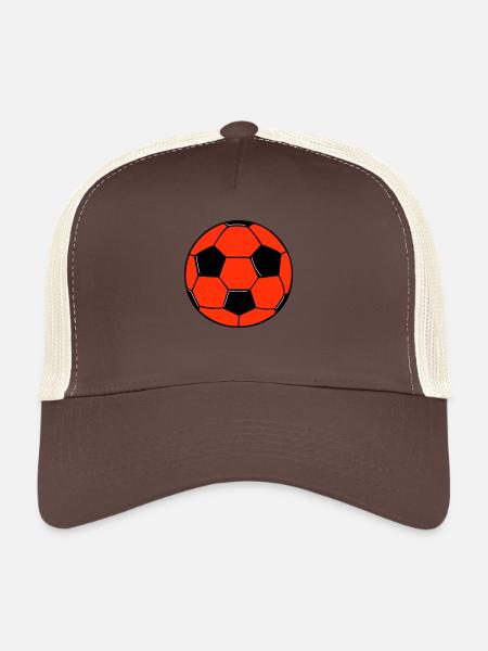 Soccer - Trucker Cap - brown/beige - Front