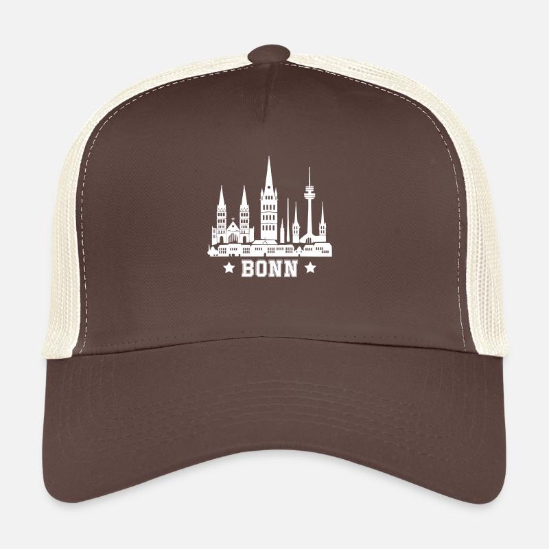 Bonn City Skyline Trucker Cap