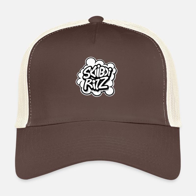Logo Skibidi Ritz – Inspiré de l’argot de la génération Alpha Casquette trucker 