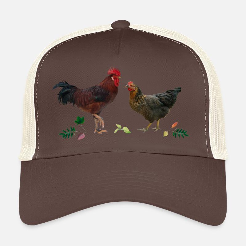 Coq et poulet Casquette trucker 