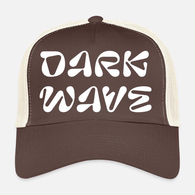 Conception du logo Dark WAVE Casquette trucker 