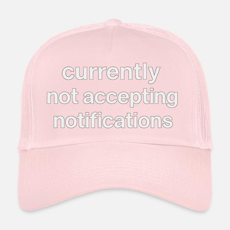 n’accepte actuellement pas les notifications Casquette trucker 