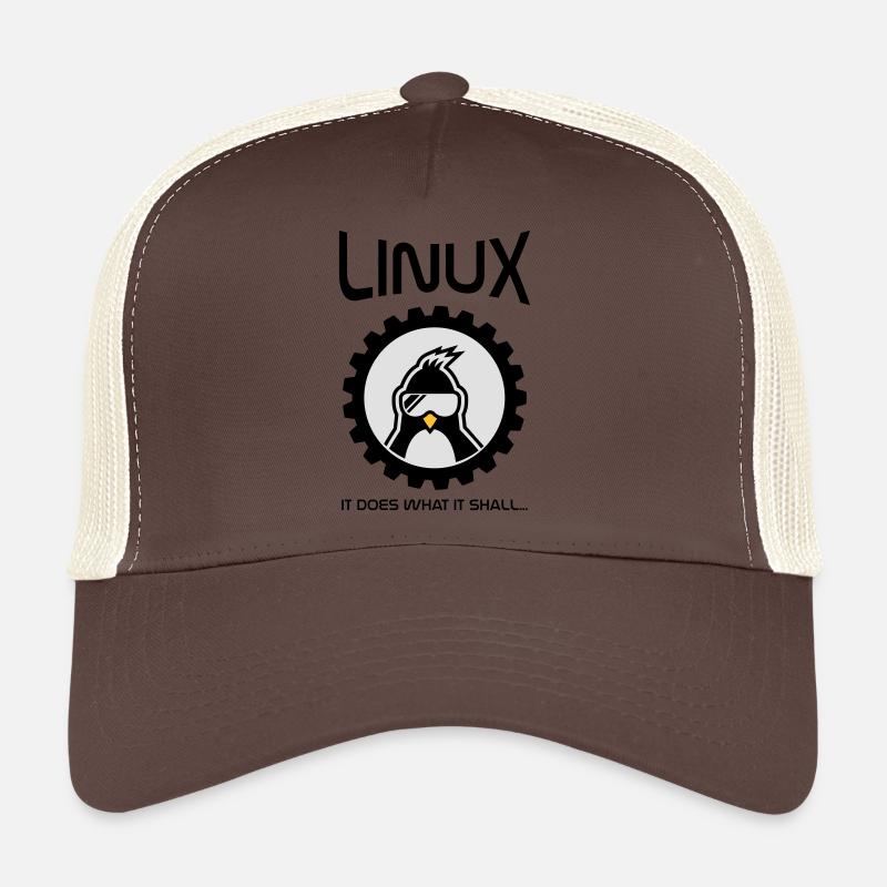 Linux fait ce qu'il doit Casquette trucker 