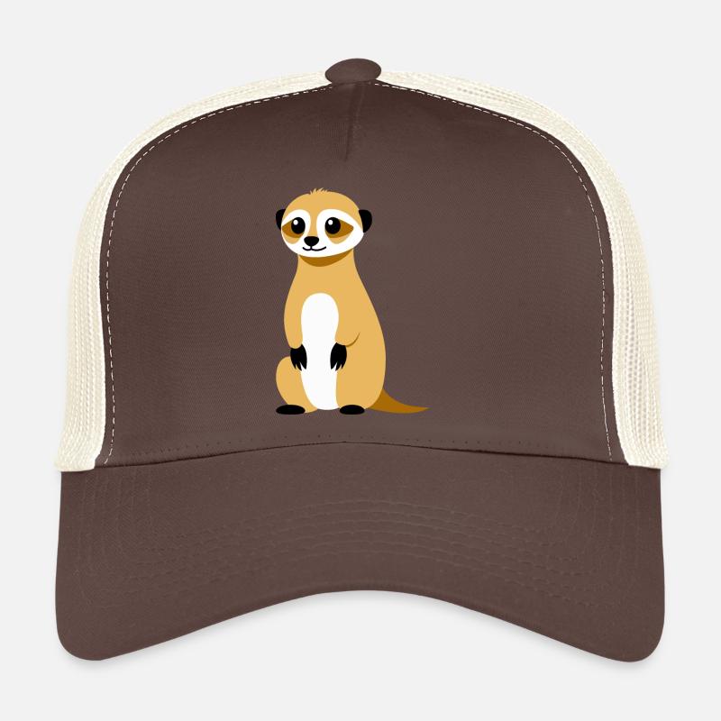 Meerkat - Trucker Cap - brown/beige