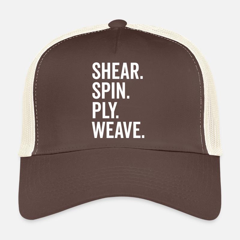Scher-Spin-Ply-Gewebe Trucker Cap