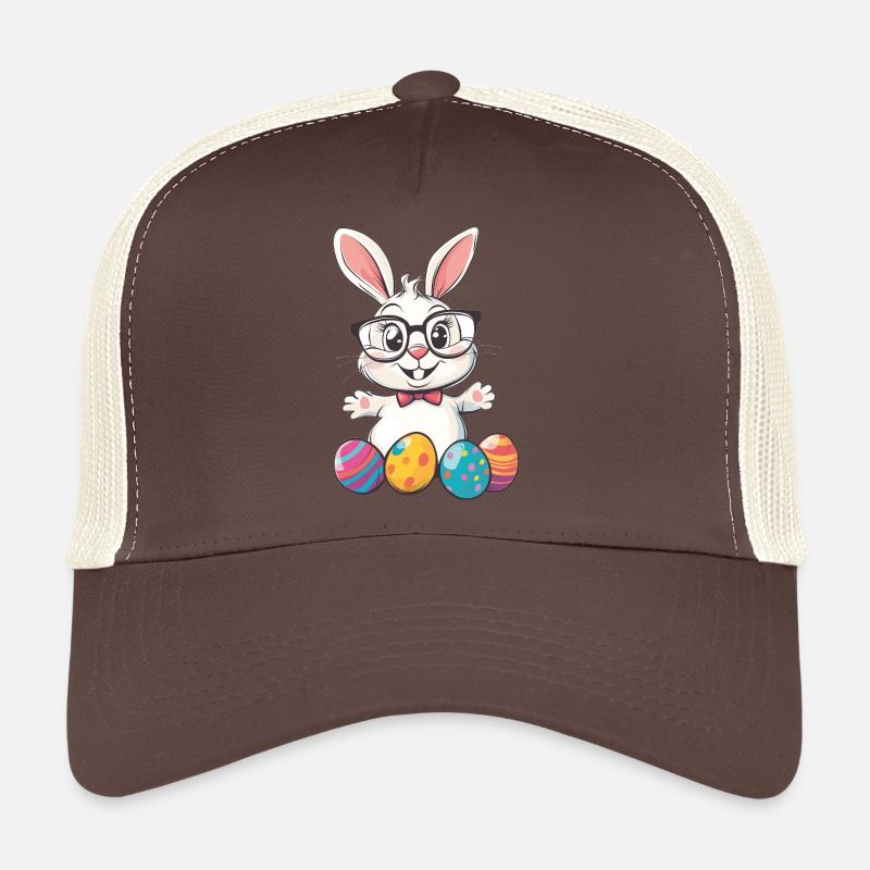 Osterhase - Trucker Cap - Braun/Beige