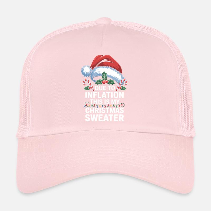 Inflation Weihnachtspullover Wortspiel Trucker Cap