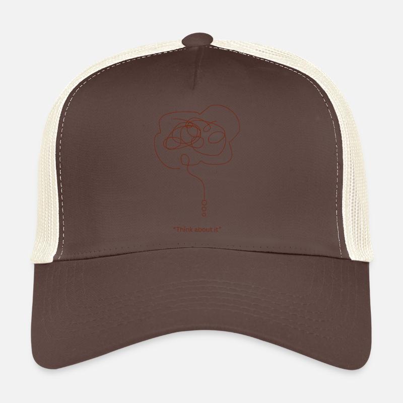 Gribouillis Cerveau Dash Casquette trucker 
