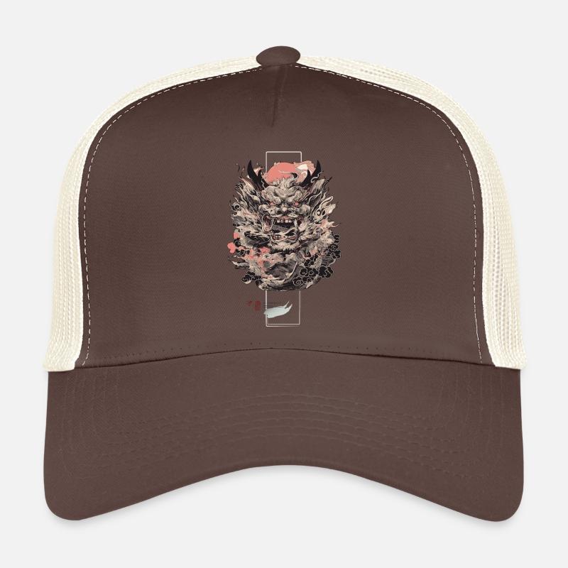 Oni Rising - Japan Maske Samurai Trucker Cap