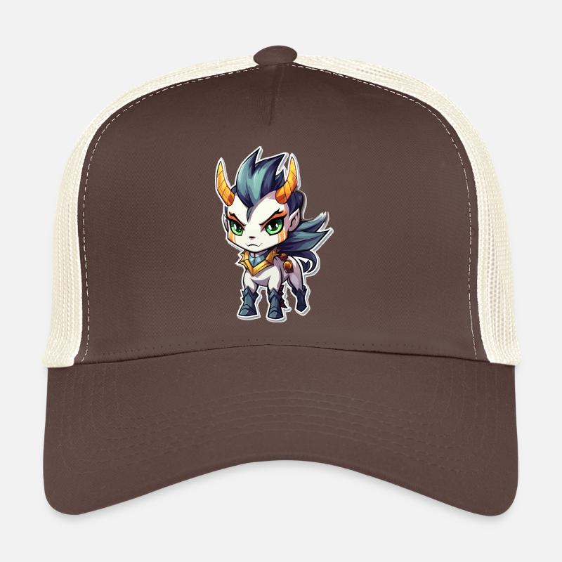 Chibi Demon Horse Trucker Cap