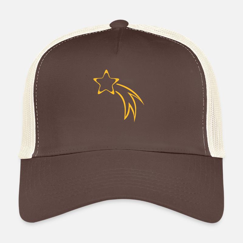 STERNSCHNUPPE - Trucker Cap - Braun/Beige