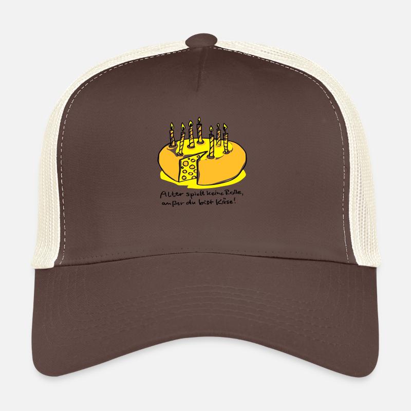 Alter und Käse - Trucker Cap - Braun/Beige