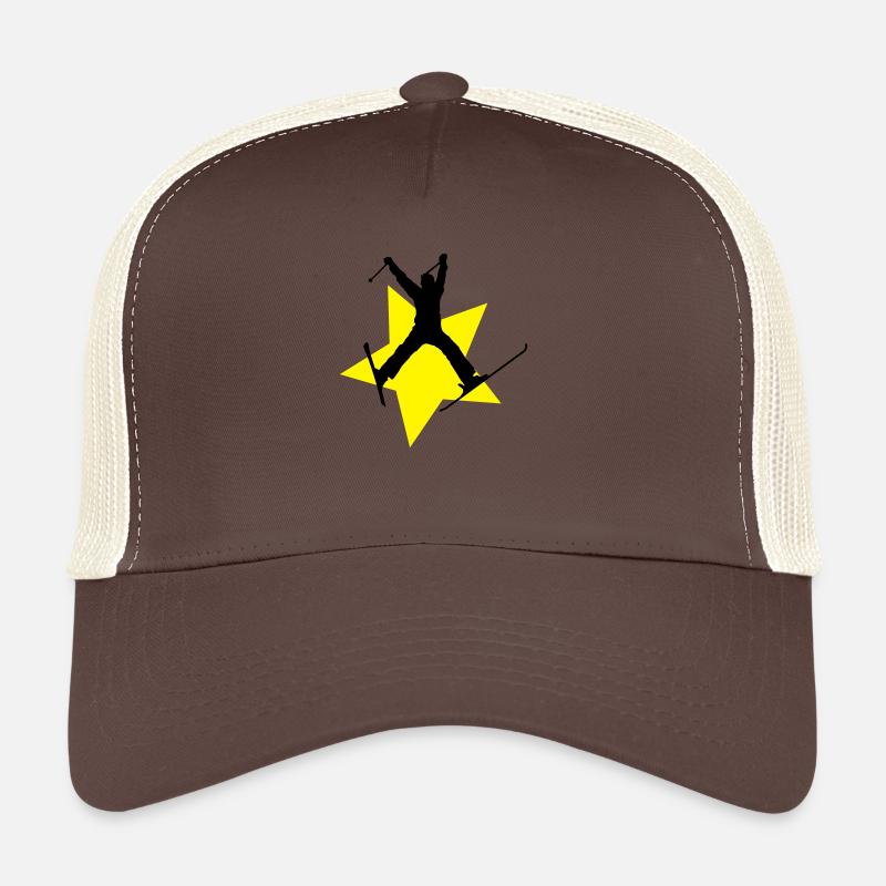 ski jump star Trucker Cap