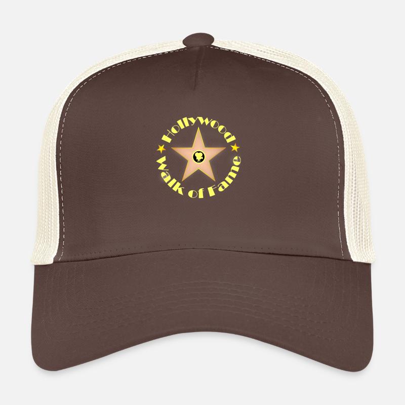 Hollywood - Trucker Cap - Braun/Beige