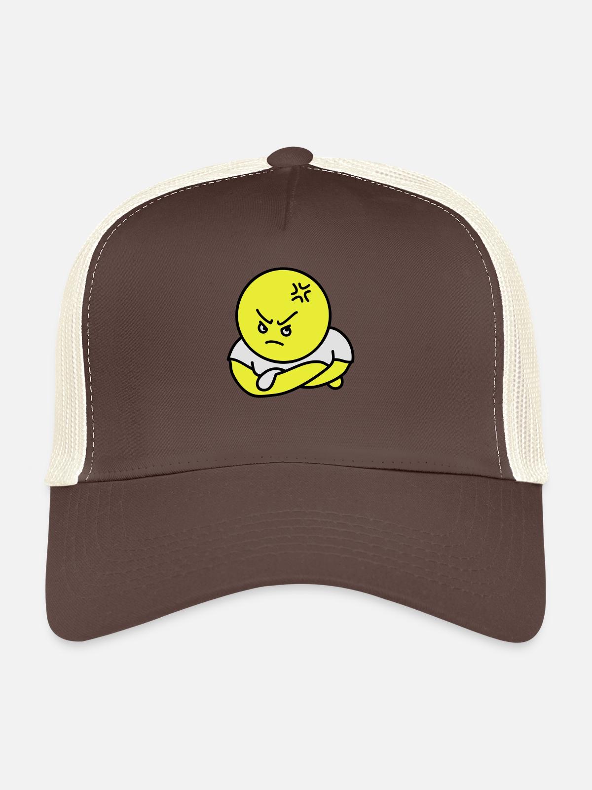 Offended Toon - Trucker Cap - brown/beige - Front