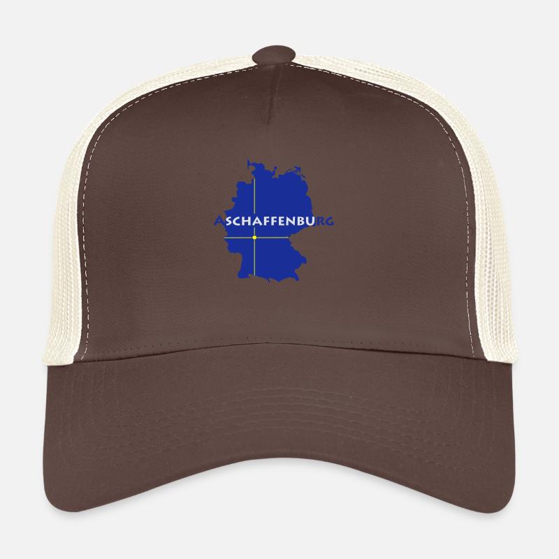Aschaffenburg - Trucker Cap - Braun/Beige