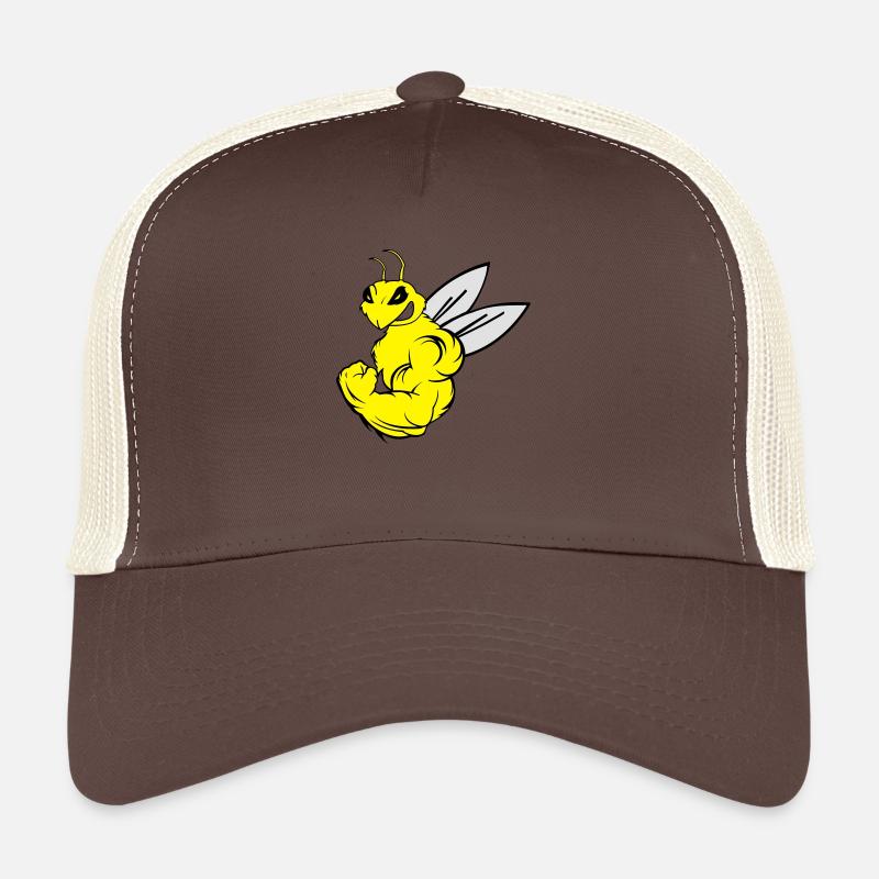 strong_bee_02 Casquette trucker 