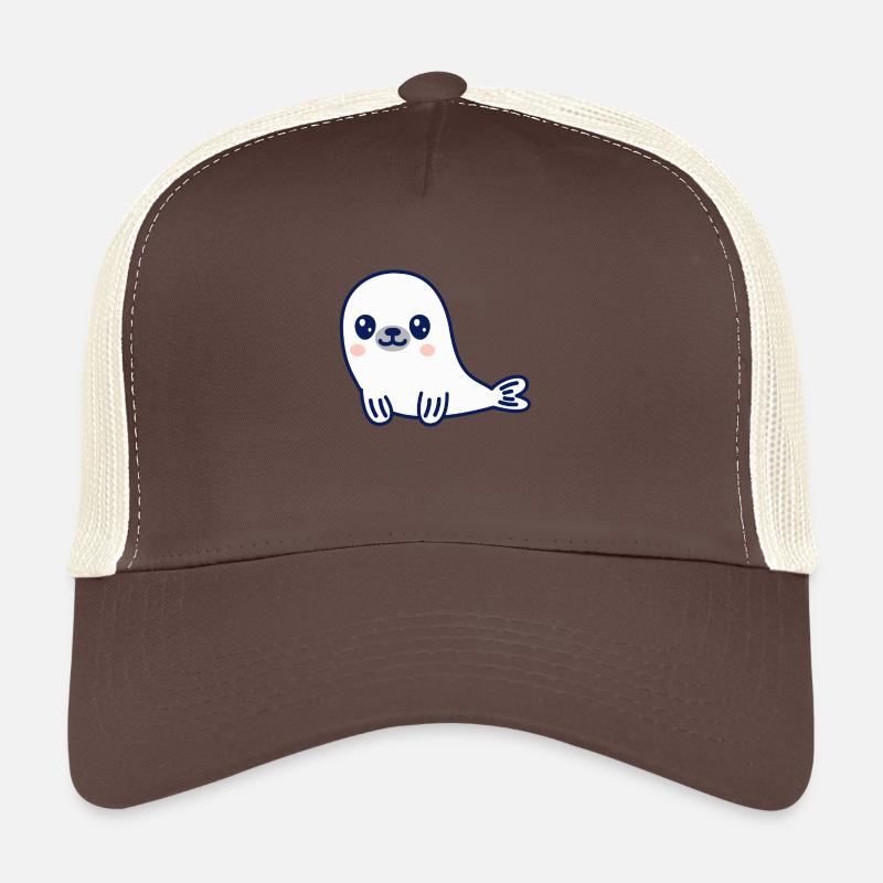 Robbe - Trucker Cap - Braun/Beige