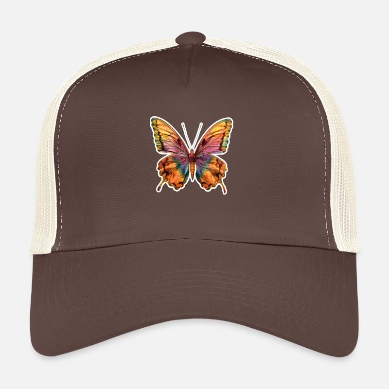 Schmetterling Schmetterling - Trucker Cap - Braun/Beige