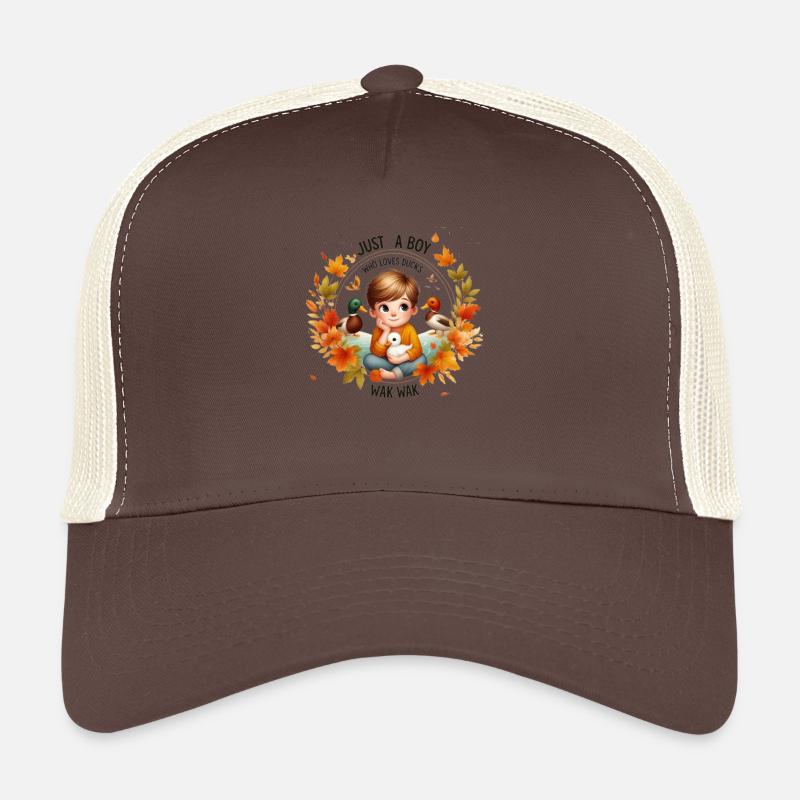just a boy who loves ducks Casquette trucker 