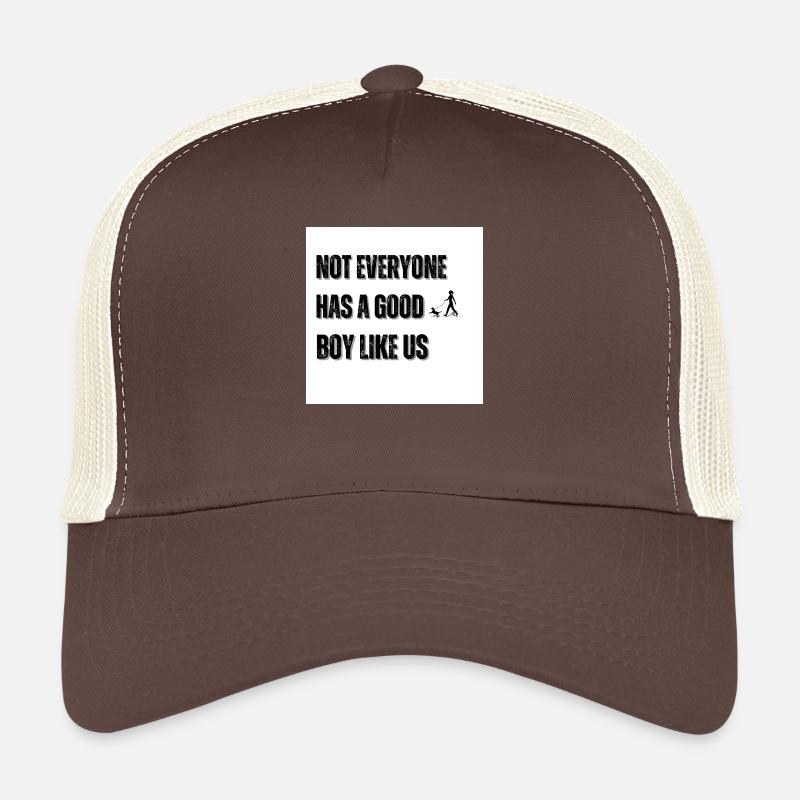 C’est bien - Casquette trucker  - marron/beige