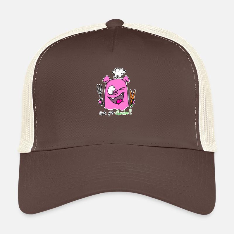 Vegan Power Pig - Heute gibts kein Fleisch :) Trucker Cap