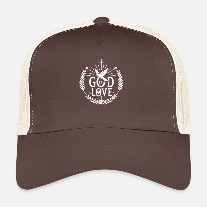 God is Love Trucker Cap