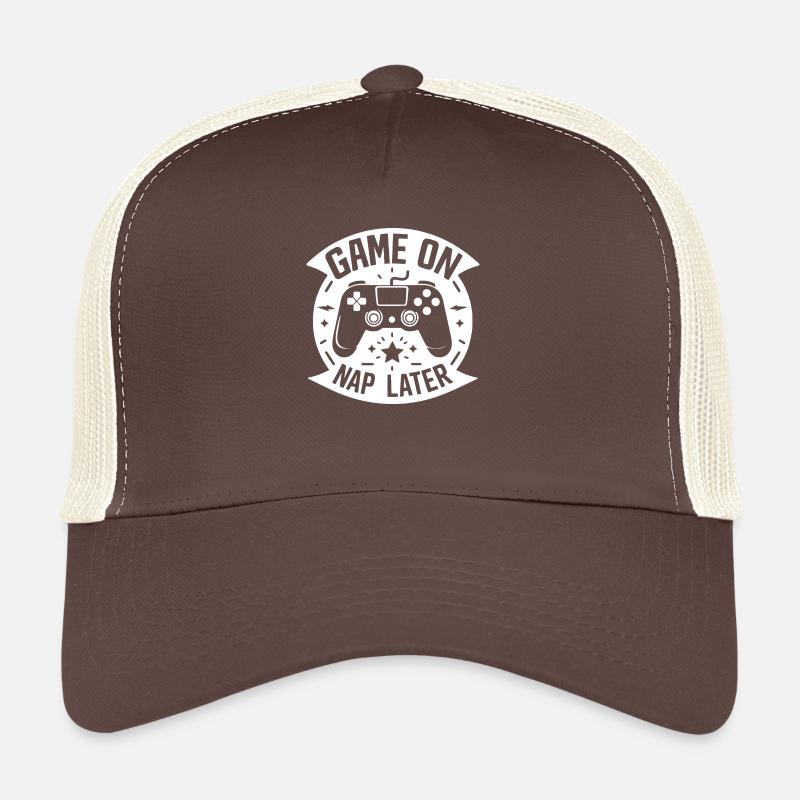 Jeu sur la sieste plus tard Casquette trucker 