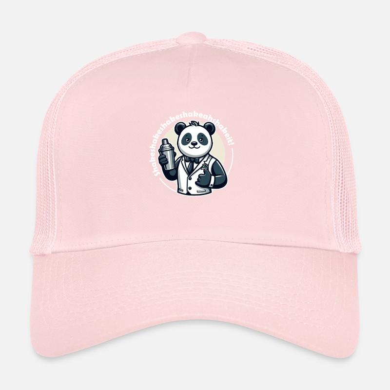Barman Panda Ours Shaker Casquette trucker 