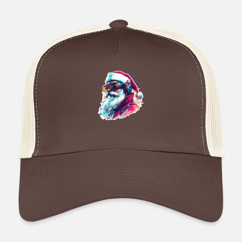 DJ Santa Trucker Cap