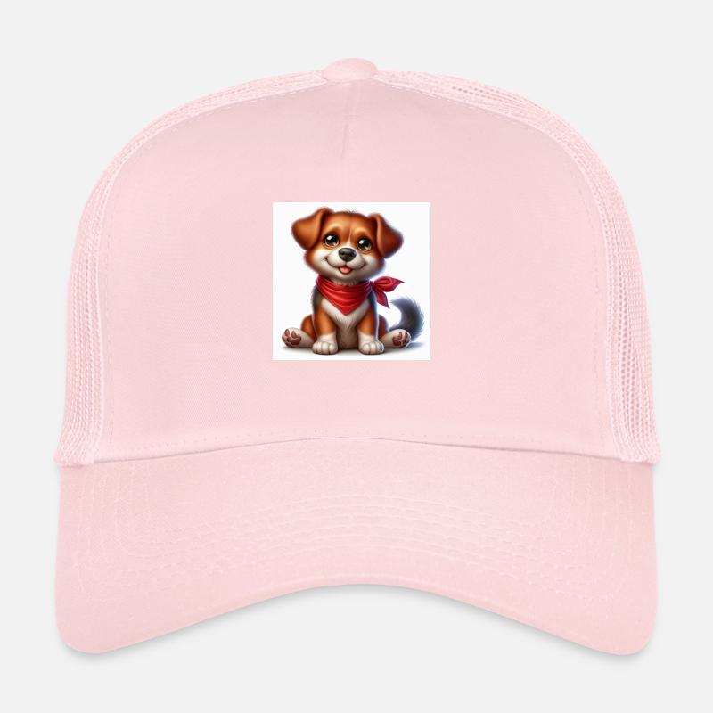 Chien mignon Casquette trucker 